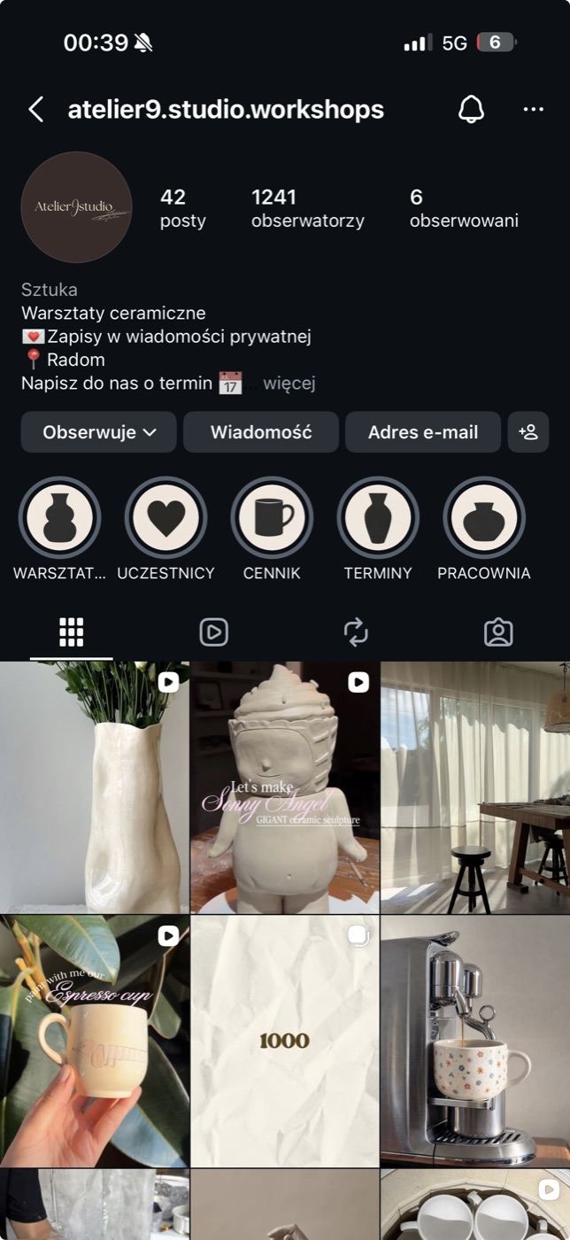 Atelier9Studio na Instagramie
